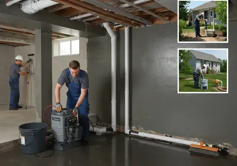 Basement Waterproofing and Flood Prevention process in Garden City, KS